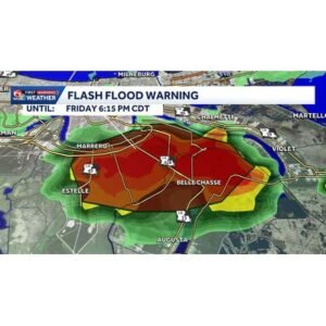 Urgent Severe Thunderstorm Watch Threat Looms Near New Orleans - Thumbnail
