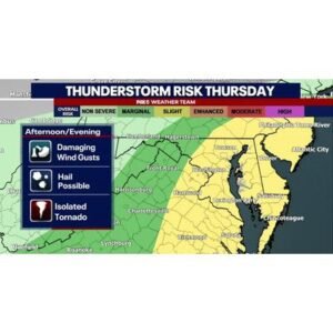 Tornado Watch: Critical Storm Threat Clears DC Region - Thumbnail