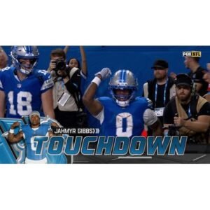 Shocking Jahmyr Gibbs TD Extends Lions’ Lead Over Jets - Thumbnail