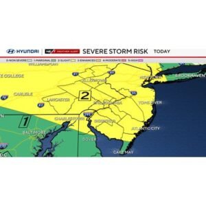Severe Thunderstorm Warning Canceled After Philly Storms - Thumbnail