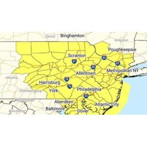 Urgent Severe Thunderstorm Watch Covers All New Jersey - Thumbnail