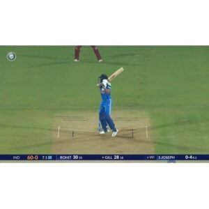 Shubman Gill: Breaking Six Moment in IND vs WI 2nd ODI - Thumbnail