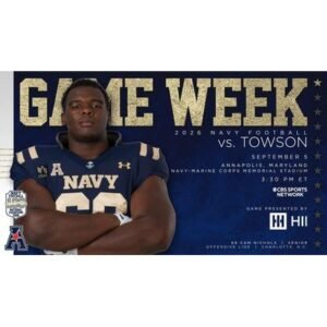 Historic Towson vs Navy Opener Revealed for Saturday Clash - Thumbnail