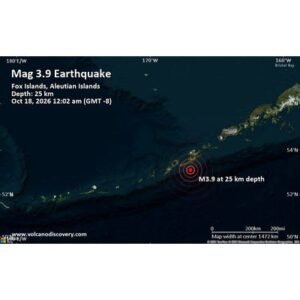 ¡Sorprendente terremoto de magnitud 3,9 cerca de Unalaska! - Thumbnail